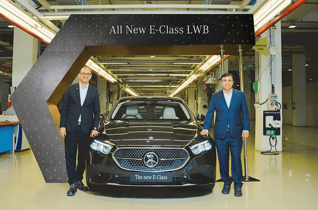 New Mercedes E-Class LWB India production begins ahead of...